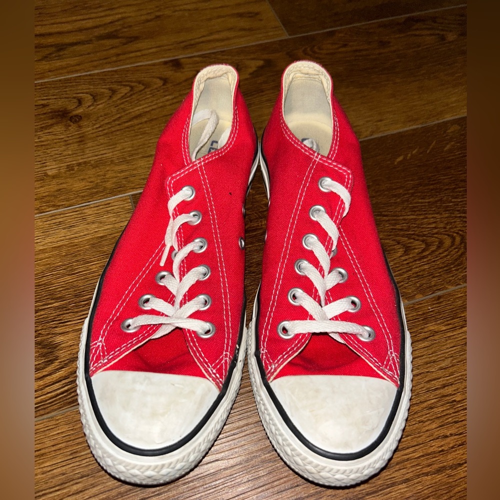 Women’s Red Converse Sneakers